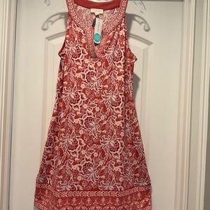 Alhambra Embroidered trim knit dress